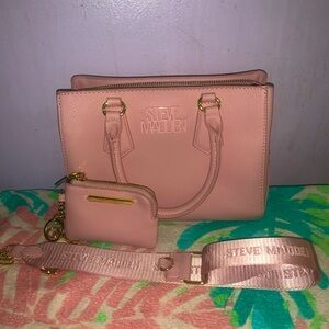 Pink Steve Madden handbag